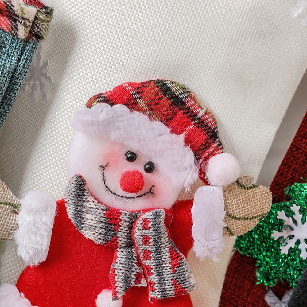 Kaus Kaki Natal Multiwarna den - Christmas Stocking Hanging ulasan dan harga