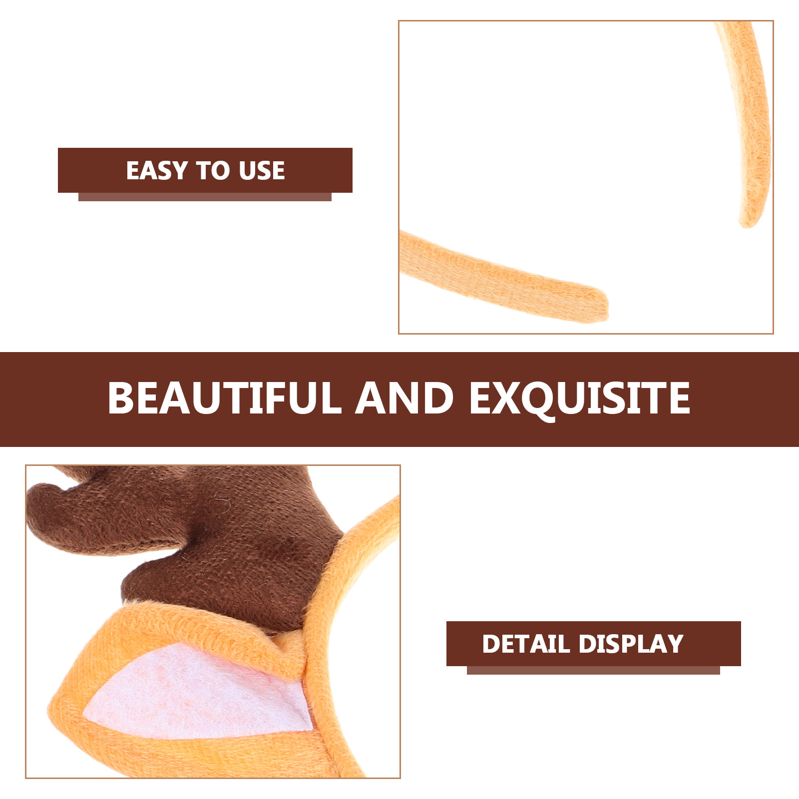 Ikat Kepala Tanduk Rusa Hadiah - Reindeer Antlers Headband ulasan dan harga