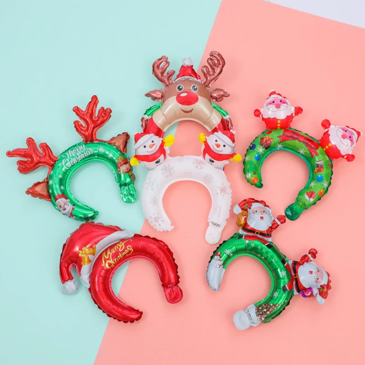 Bando tiup Natal balon manusia - Reindeer Antlers Headband ulasan dan harga
