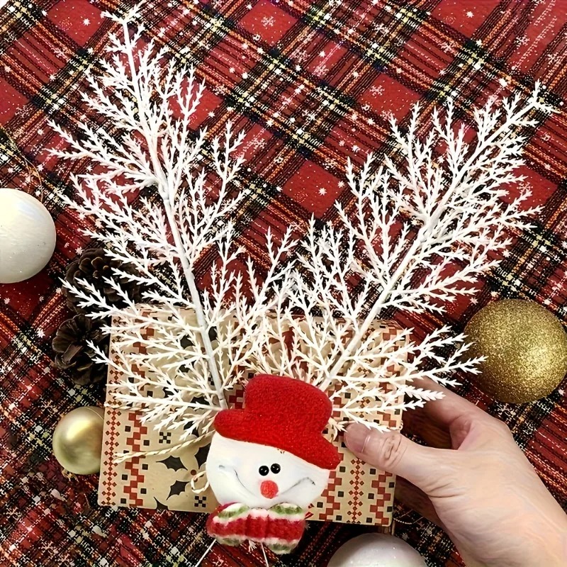 24 Buah Cabang Pinus Buatan Na - Christmas Wreath Fake ulasan dan harga