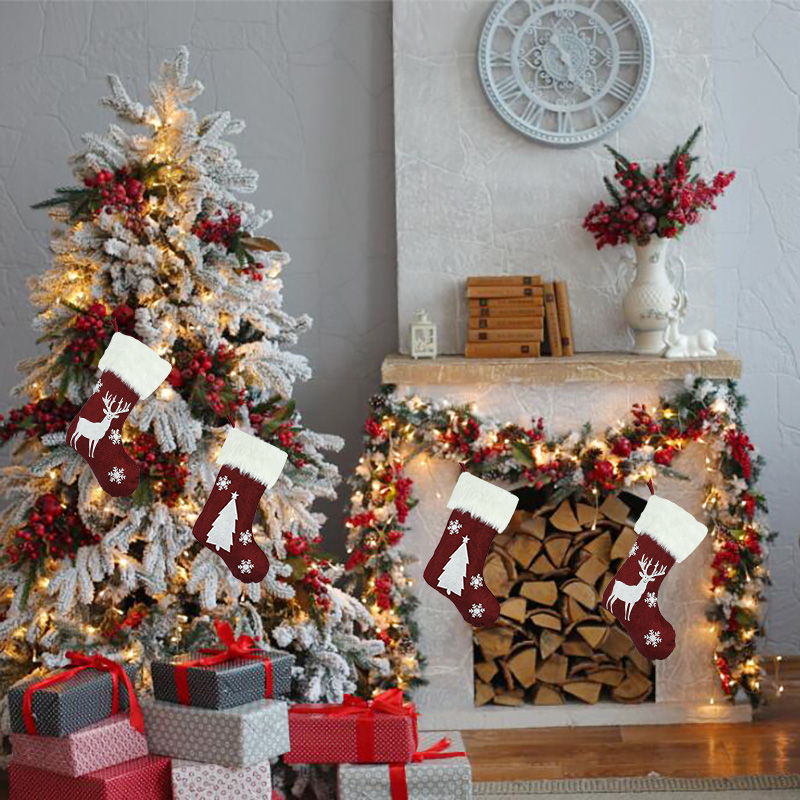 Kaus Kaki Natal dengan Lampu L - Christmas Stocking Hanging ulasan dan harga