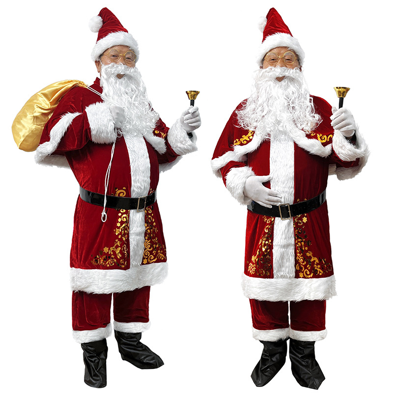 Kostum Santa Klaus Pakaian Nat - Elf Costume Christmas ulasan dan harga