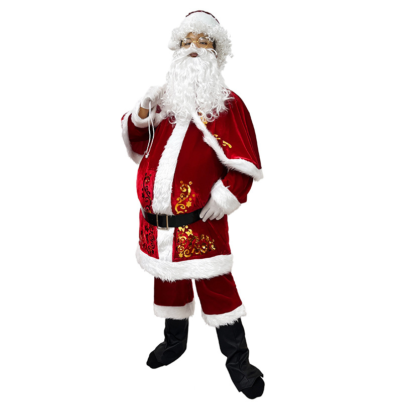 Kostum Santa Klaus Pakaian Nat - Elf Costume Christmas ulasan dan harga