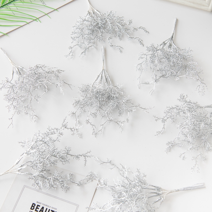 Tanaman buatan dekorasi, 6 bua - Christmas Wreath Fake ulasan dan harga