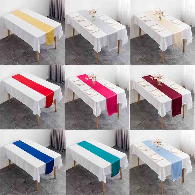 12X108 Inci Satin Meja Pernika - Christmas Table Runner ulasan dan harga