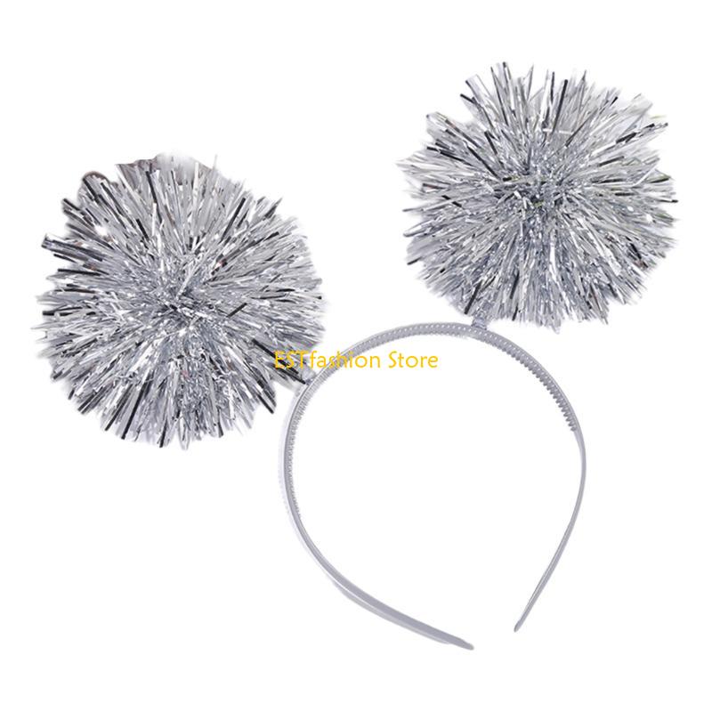 Y5GC Ikat Kepala Bentuk Bola M - Tinsel Garland Decoration ulasan dan harga