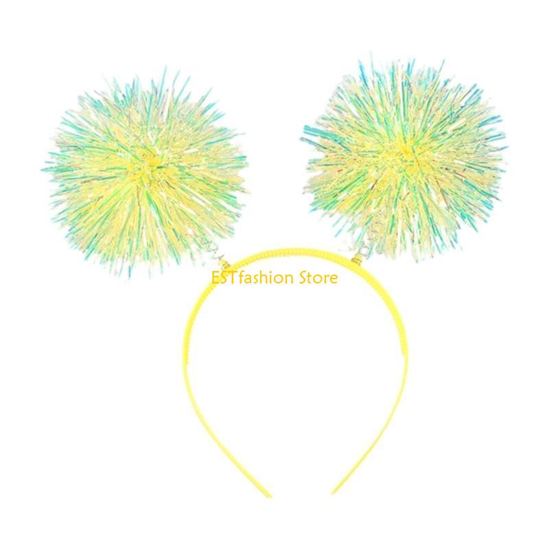 Y5GC Ikat Kepala Bentuk Bola M - Tinsel Garland Decoration ulasan dan harga