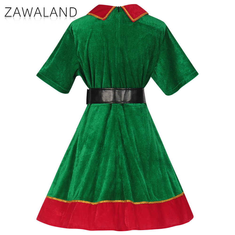 Kostum Cosplay Elf Natal Gaun  - Elf Costume Christmas ulasan dan harga