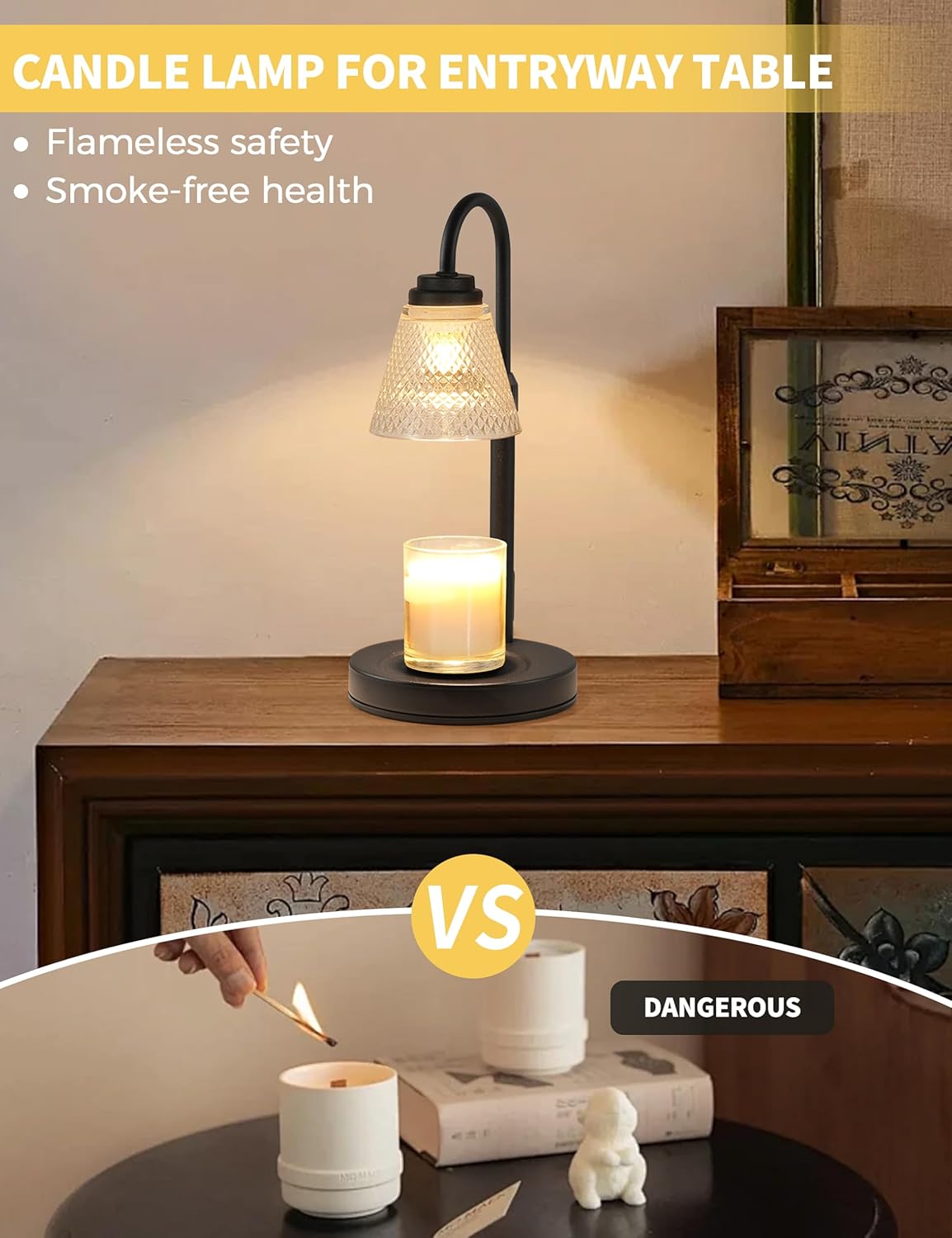 Lampu Penghangat Lilin dengan  - Holiday Candle Set ulasan dan harga