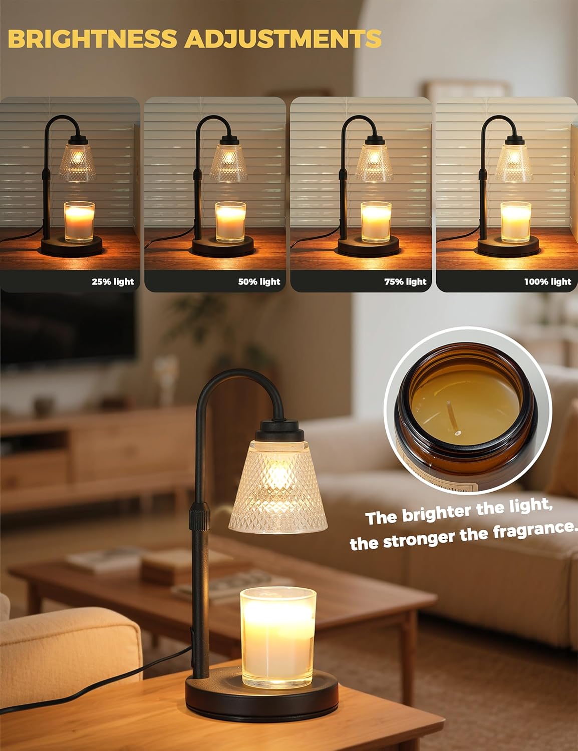 Lampu Penghangat Lilin dengan  - Holiday Candle Set ulasan dan harga