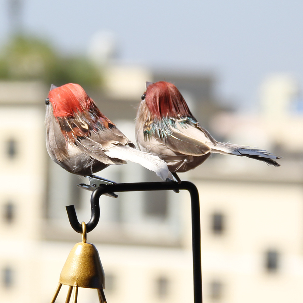 2 Buah Busa Burung Pipit Imita - Christmas Tree Artificial ulasan dan harga