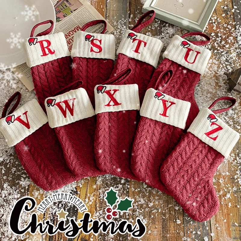 Dekorasi Natal 2025 Huruf Deko - Christmas Stocking Hanging ulasan dan harga