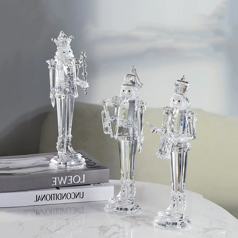Patung Karakter Akrilik, Ornam - Nutcracker Figurine ulasan dan harga