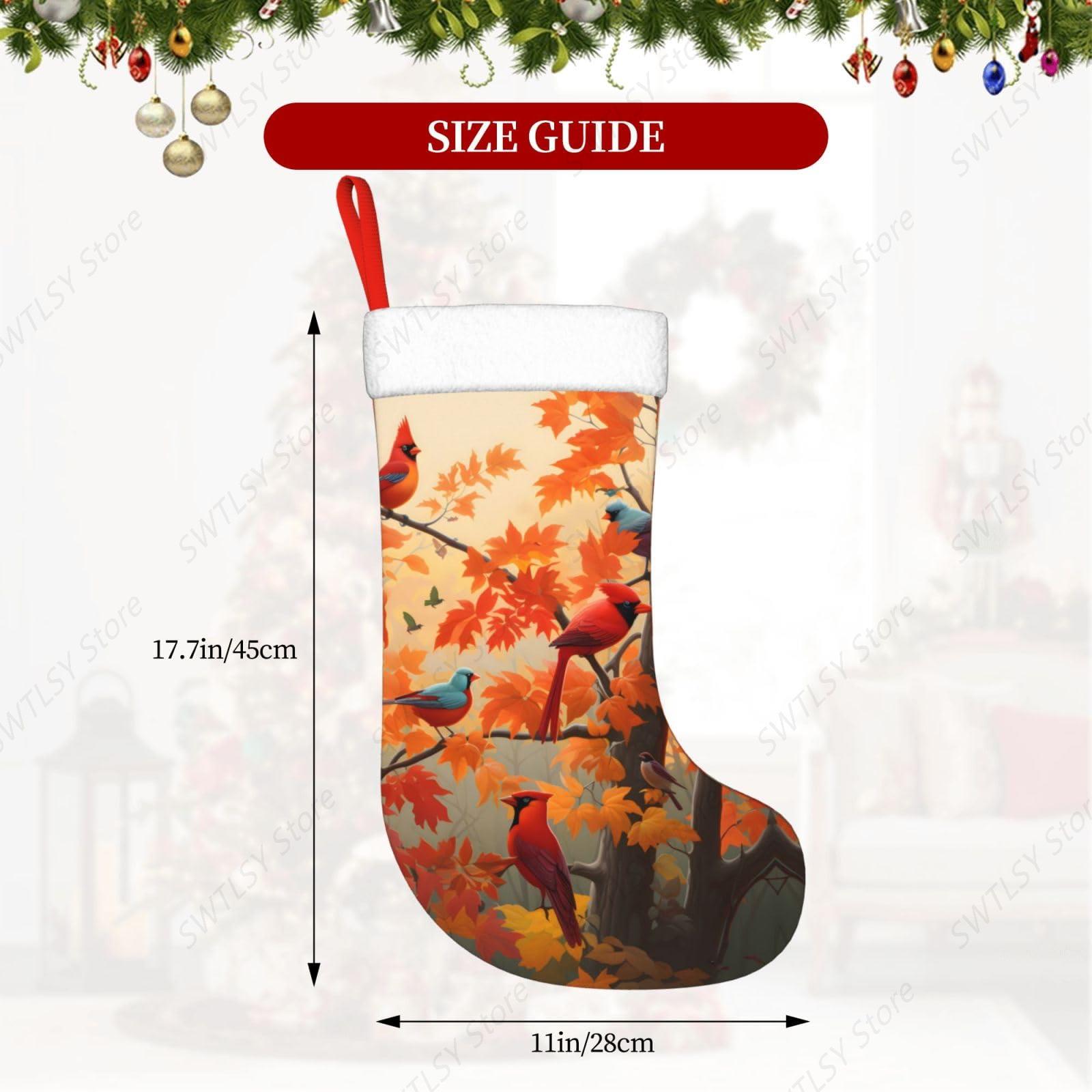 Stoking Natal Besar Motif Buru - Christmas Stocking Hanging ulasan dan harga