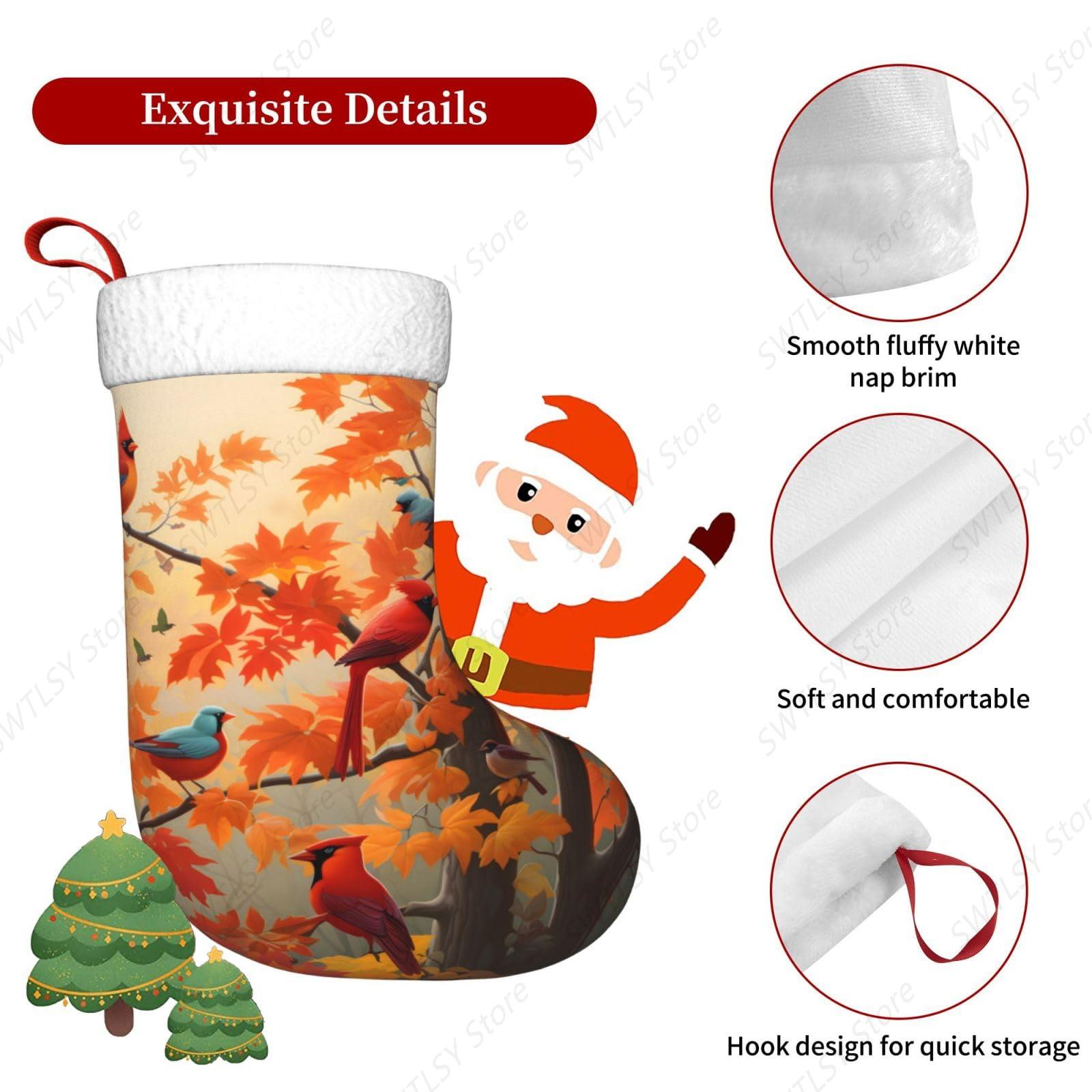 Stoking Natal Besar Motif Buru - Christmas Stocking Hanging ulasan dan harga