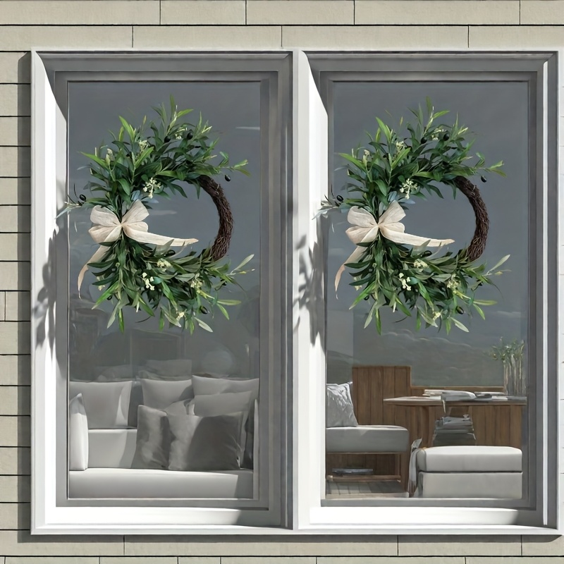 2025 Karangan Bunga Zaitun Bua - Christmas Wreath Fake ulasan dan harga