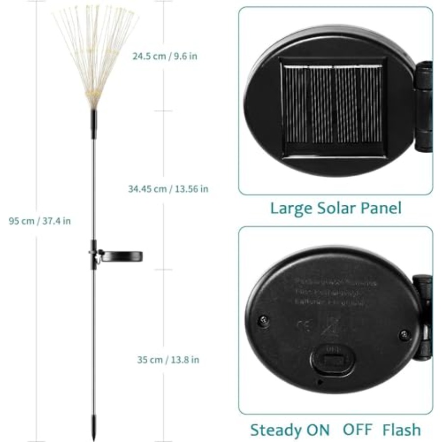 Lampu Kembang Api Tenaga Surya - Christmas Lights Outdoor ulasan dan harga