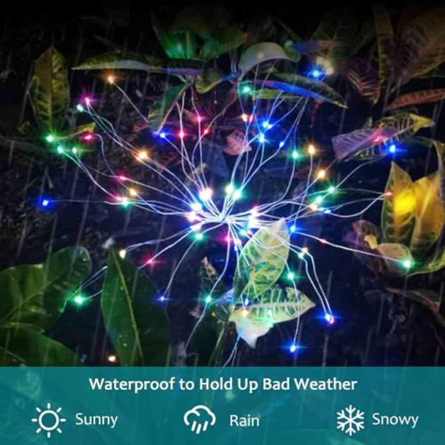 Lampu Kembang Api Tenaga Surya - Christmas Lights Outdoor ulasan dan harga
