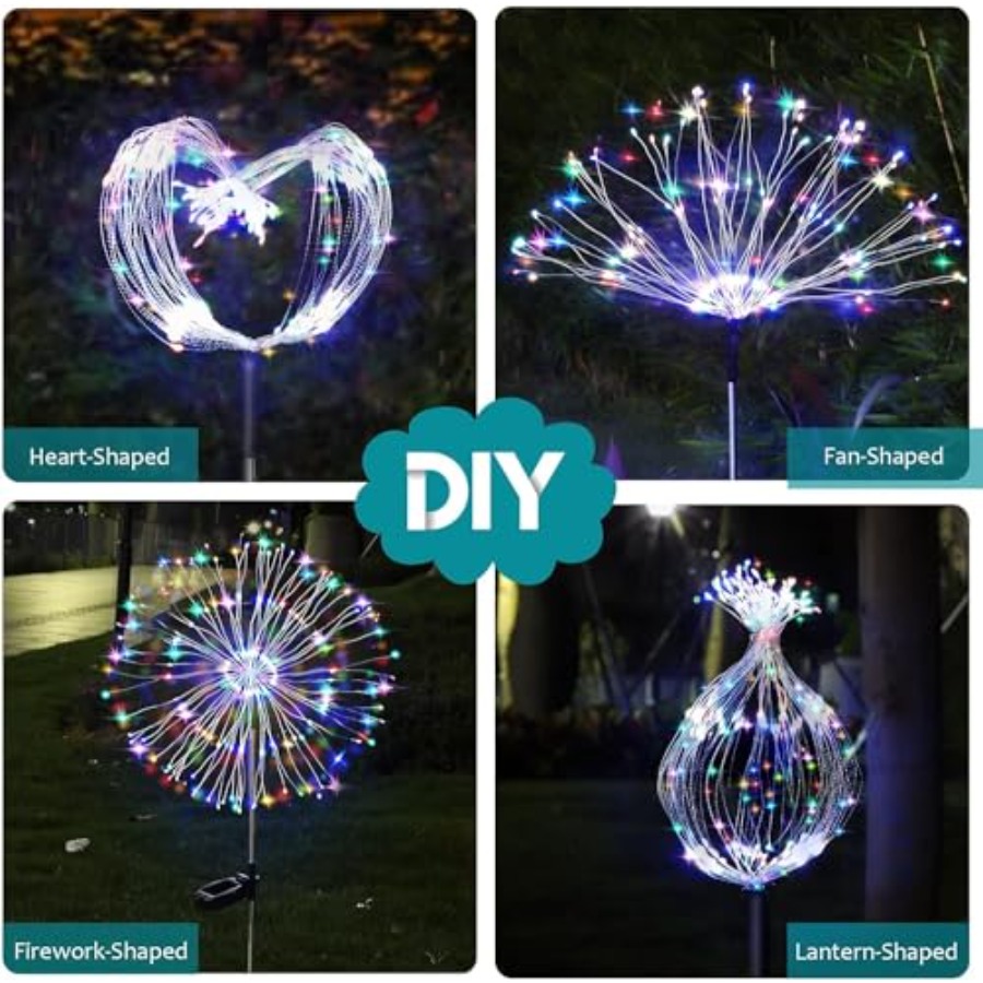 Lampu Kembang Api Tenaga Surya - Christmas Lights Outdoor ulasan dan harga