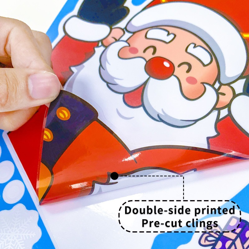 Stiker Jendela Kaca Dekoratif  - Snowflake Window Decal ulasan dan harga